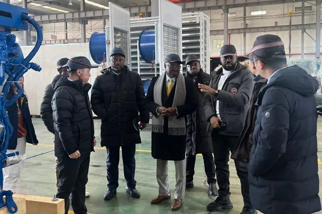 Congo (Democratic Republic of Congo) Ambassador to China Balumouene Visits PAUWAY Energy